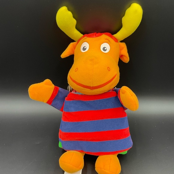 Backyardigans Tyrone plush childrens 13 in puppet book - Picture 2 of 5
